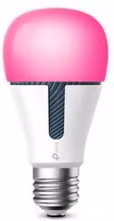 Lampadina LED RGB TP-Link Kasa KL130 a goccia, Wi-Fi, E27, 800 lumen, 10,5 W, Multicolore