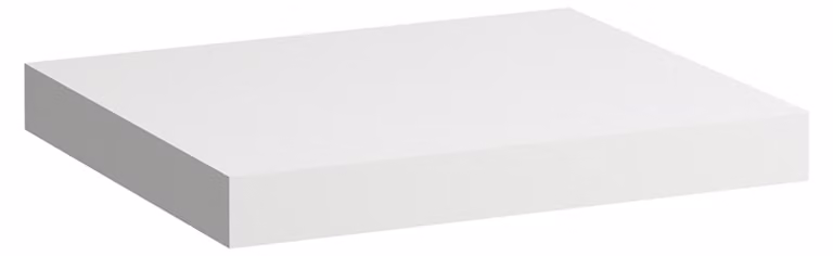 LAUFEN LANI Plan de toilette, sans découpe, 585x495x65mm, H4046401122601, H4046401122601