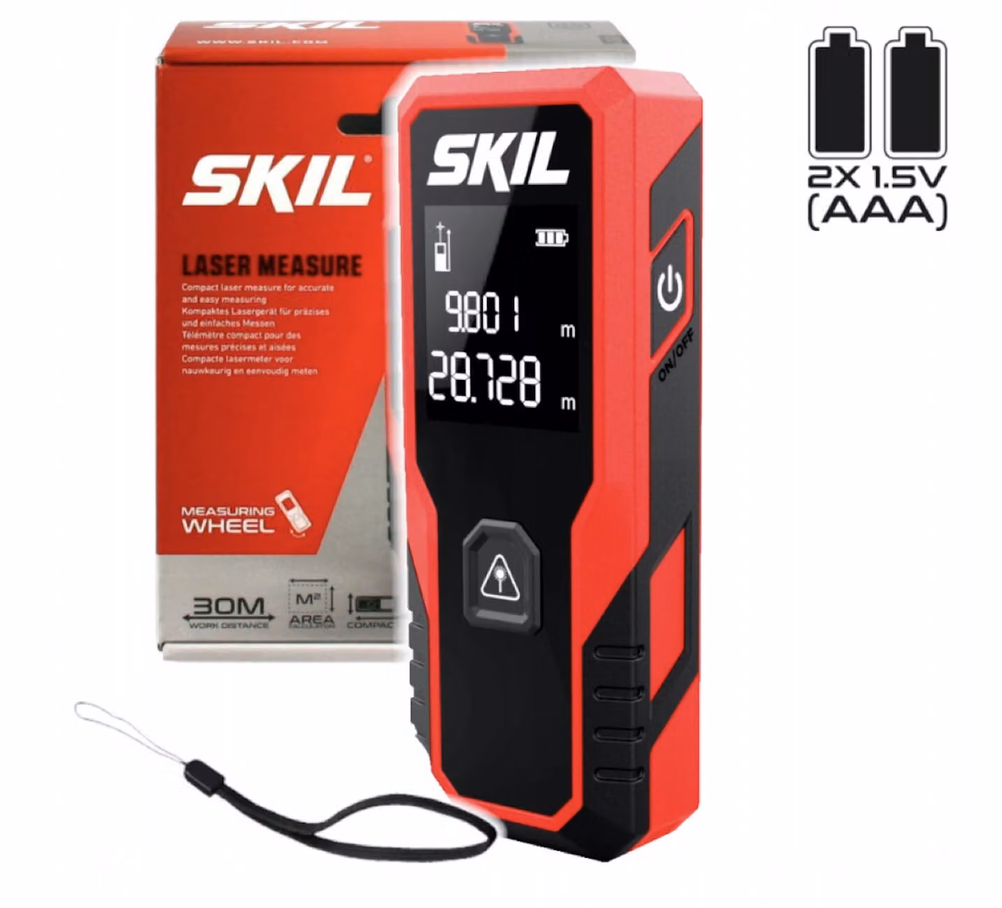 SKIL 1929 AA Misuratore laser 30m