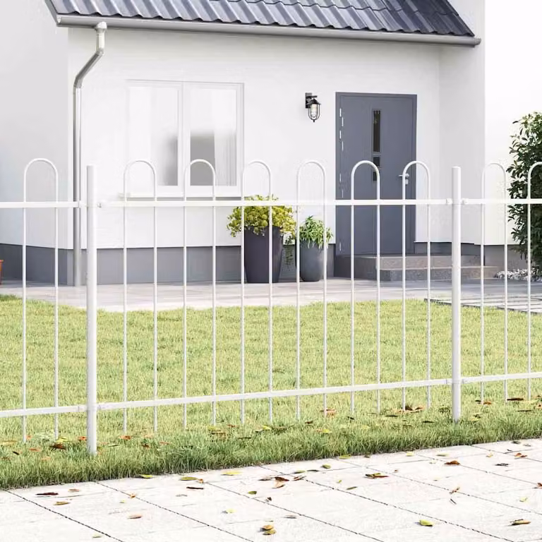 Maison Exclusive - Recinzione per giardino BOXTEL, colore bianco