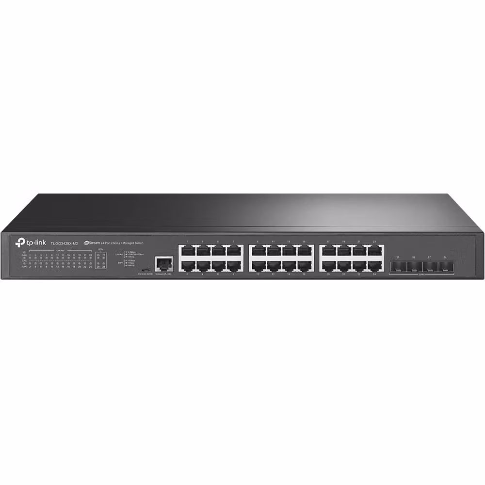 Switch di rete TP-Link Omada SG3428X-M2 gestito L2+ con 24 porte 2,5GBASE-T nero – 2