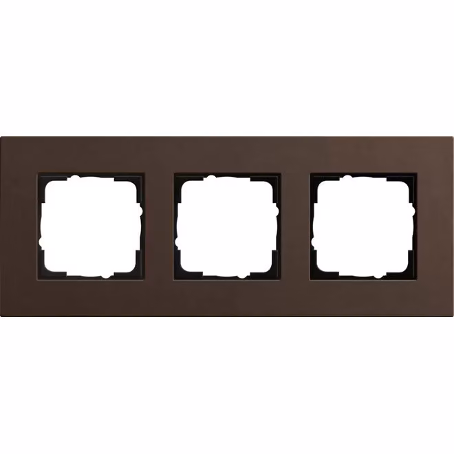 Cornice di copertura tripla Gira Esprit Lin.Mplx.DBraun 0213223