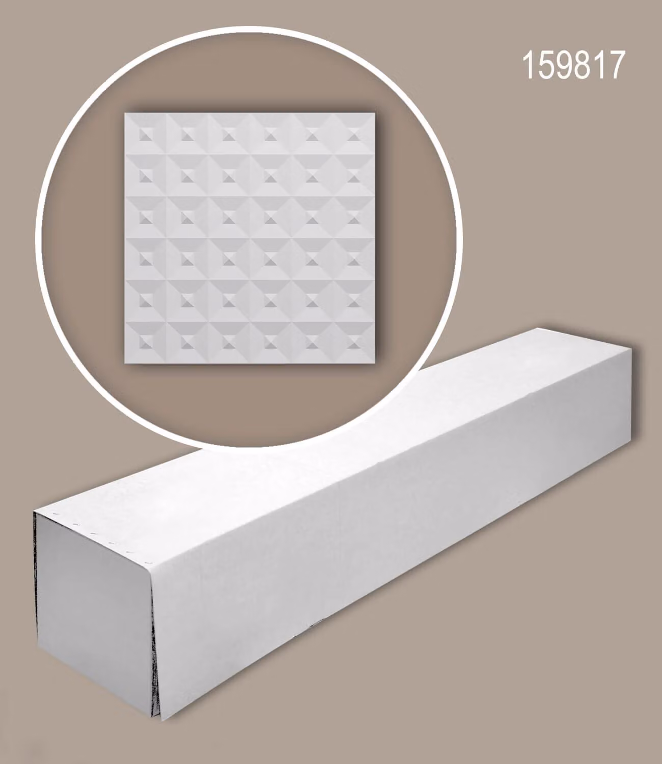 Profhome 159817-box Pannelli da parete 3D 1 box SET di 6 pannelli | 1,5 m2