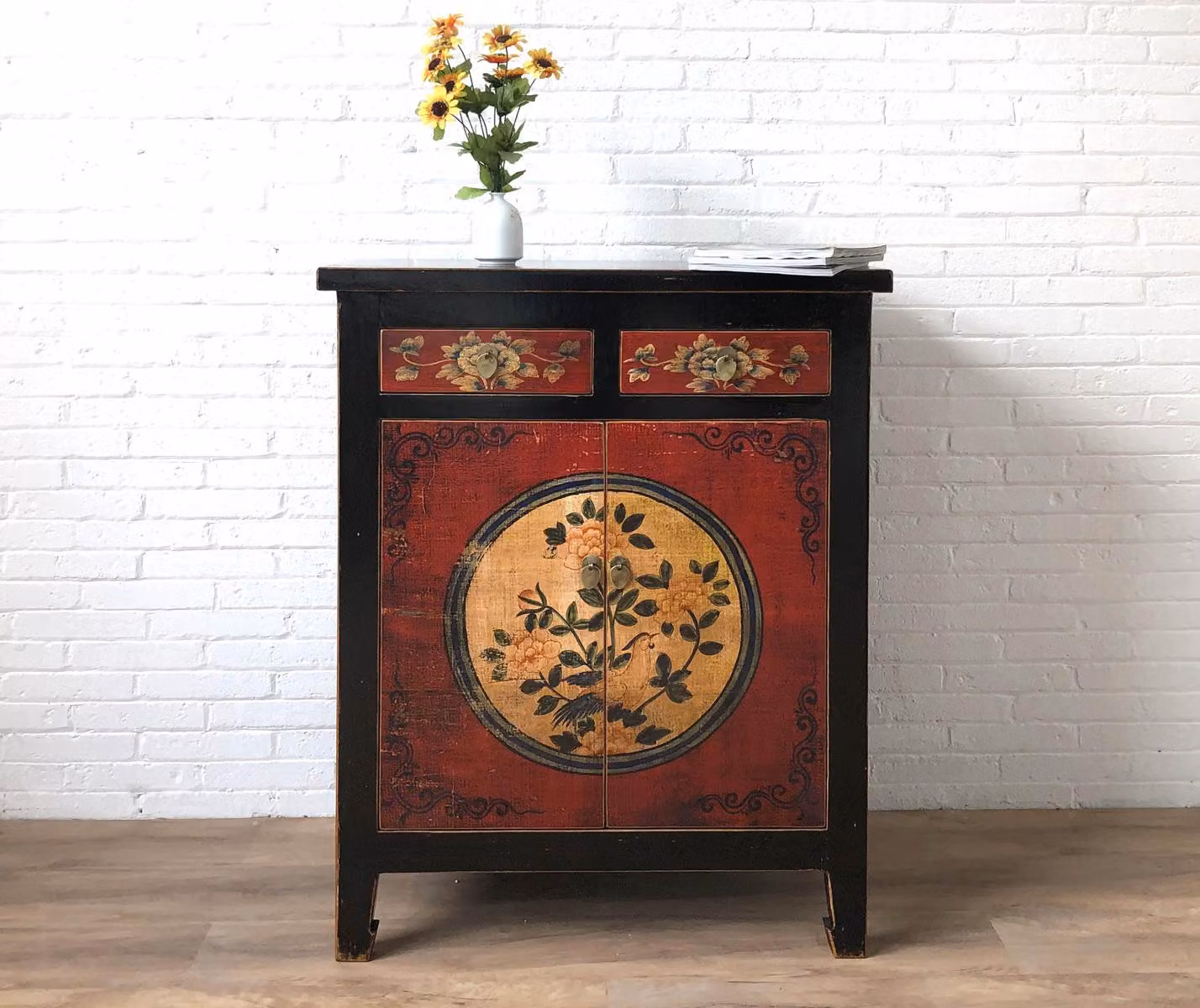 OPIUM OUTLET Mobile cassettiera cinese asiatico orientale, completamente assemblato
