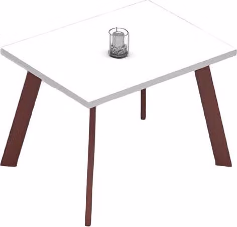 Couchtisch Beistelltisch Holztisch Tischchen Holzmöbel Büro 70x50