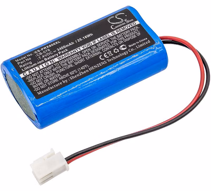 TECHTEK Batteria compatibile con [Promax] 8 Premium, 8 Premium CATV Analyser, SAT Hunter sostituisce CB-076