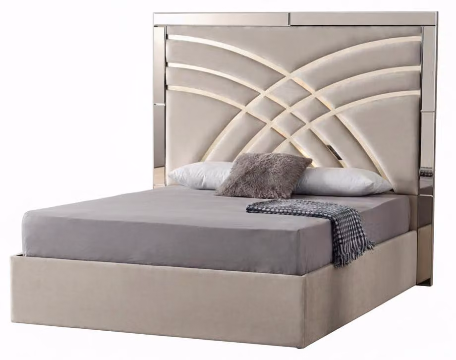 Letti eleganti dal design raffinato, per un riposo rigenerante