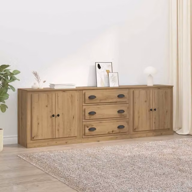 Sideboards 3 pz Rovere Artigianale 210 x 35,5 x 67,5 cm 3402648