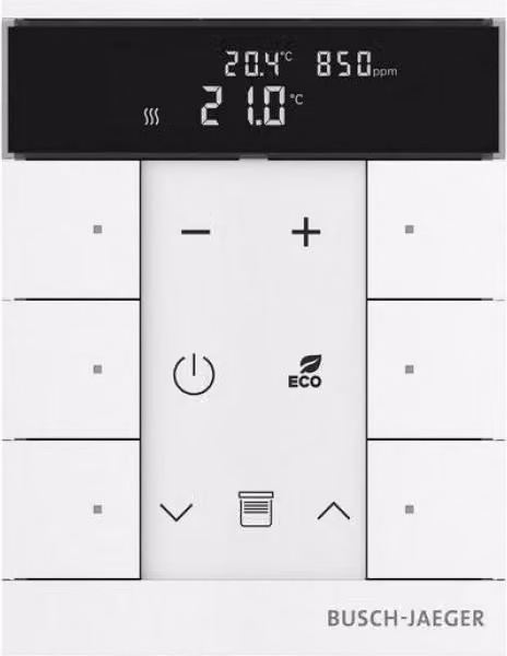 Busch-Jaeger F@H HVAC/CO2 6-FACH BE (SBC-F-6.0.11-84)