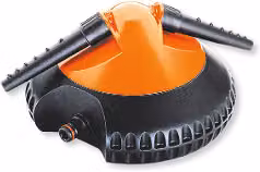 Irrigatore rotante Idrospray 2000 Claber arancione con getto fino a 7,5 m – 1
