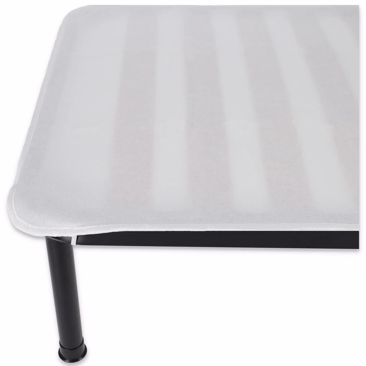 Coprimaterasso in feltro, 80 x 190 cm, color beige, 100% poliestere