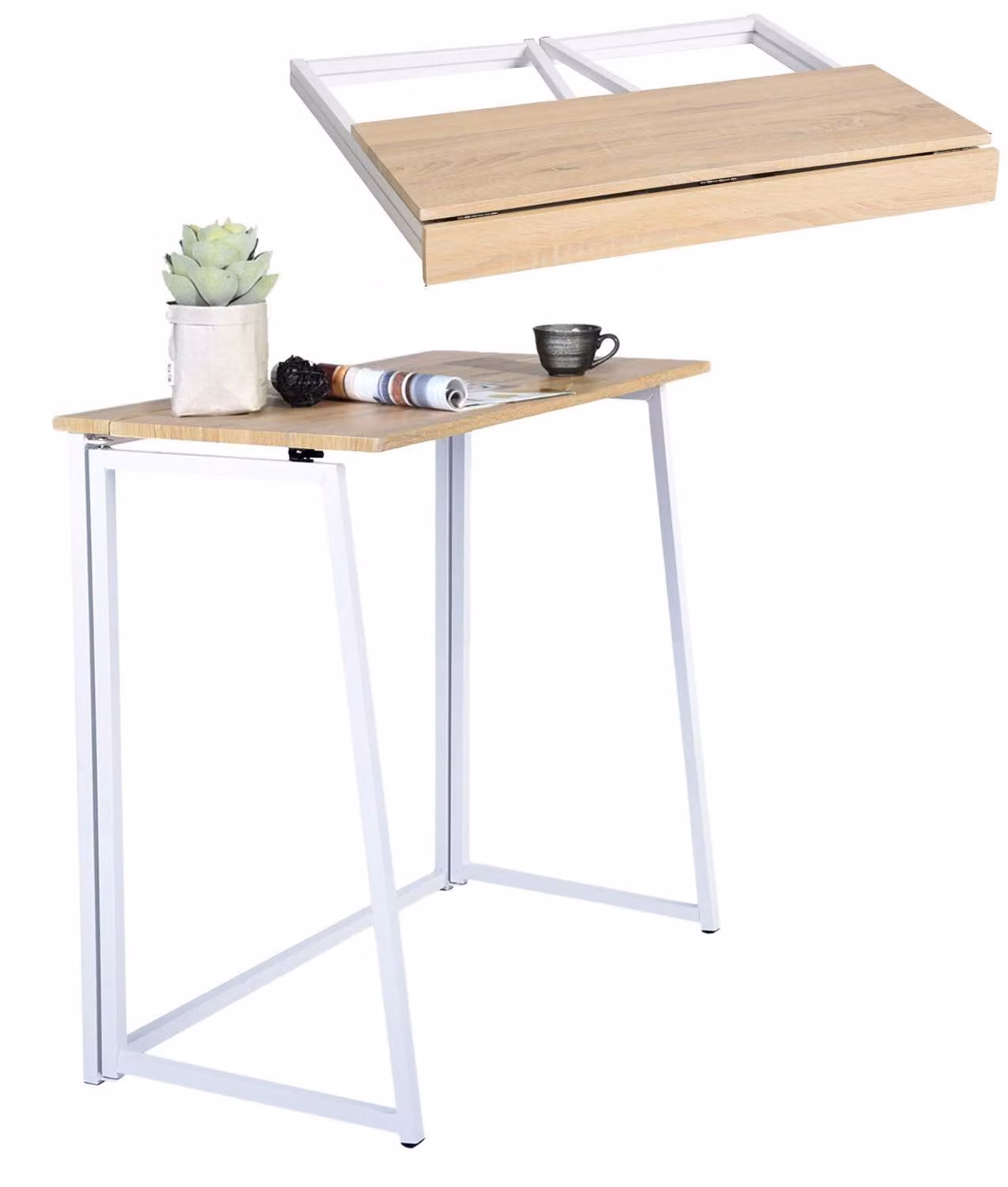 TAVOLO PIEGHEVOLE COMFORTevole: Tavolo pieghevole per laptop, scrivania pieghevole, piccolo tavolo pieghevole per computer