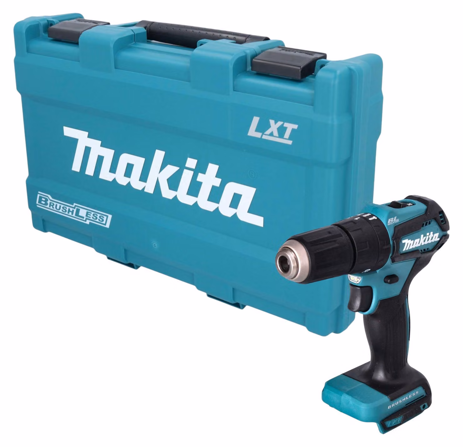 Trapano avvitatore a percussione a batteria Makita DHP 483 ZK 18 V 40 Nm brushless + valigetta - senza batteria, senza caricabatterie
