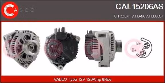 Alternatore 120A