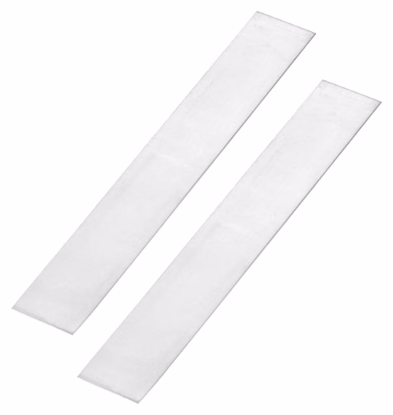 Piastre di zinco, 2 pezzi, purezza 99,995%, dimensioni 0,5 x 25 x 150 mm