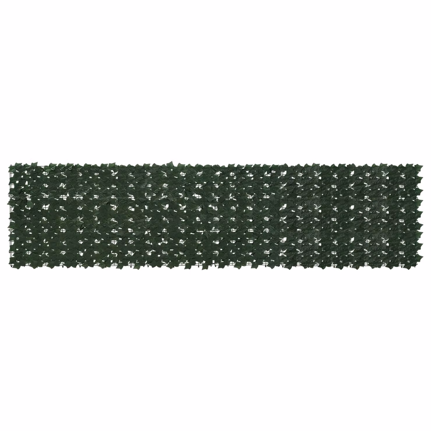 vidaXL Schermo per balcone con siepe artificiale verde, L: 300 cm, H: 75 cm