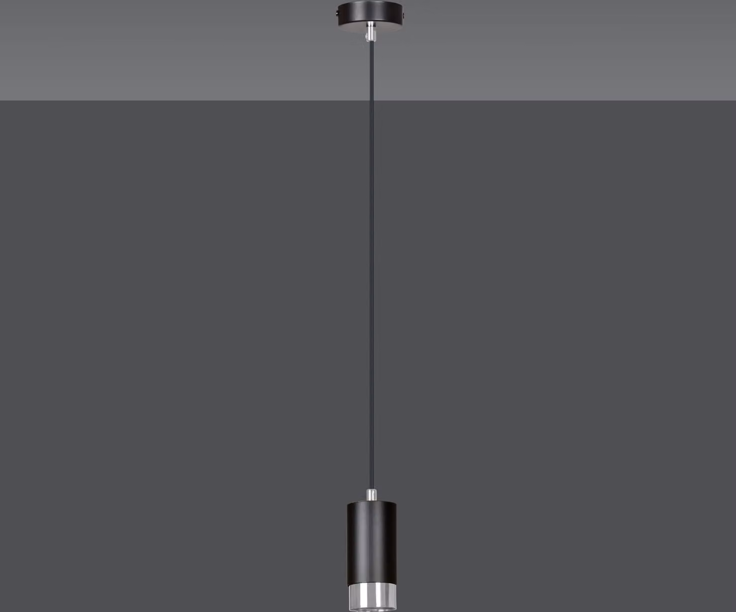 LAMPADA A SOSPENSIONE Emibig 1xGU10 30W FUMIKO 1 BL/CHROME 816/1