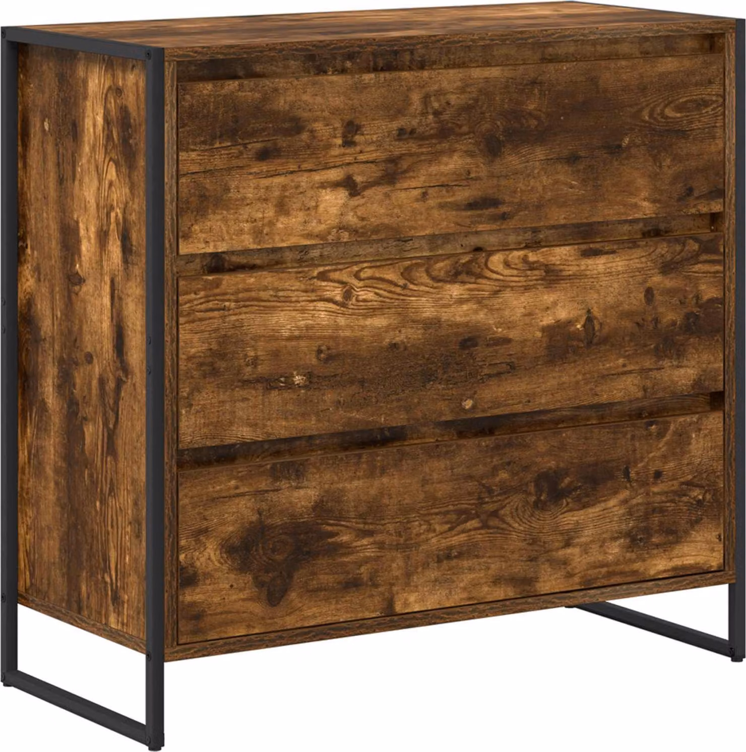 Credenza Quercia Fumosa 79 x 36 x 75.5 cm Legno multistrato
