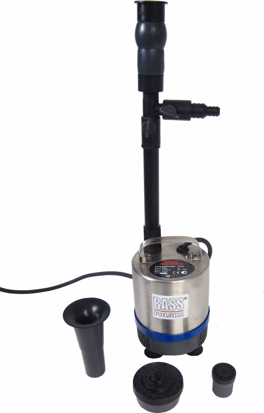 pompa per laghetto con fontana da 50 W