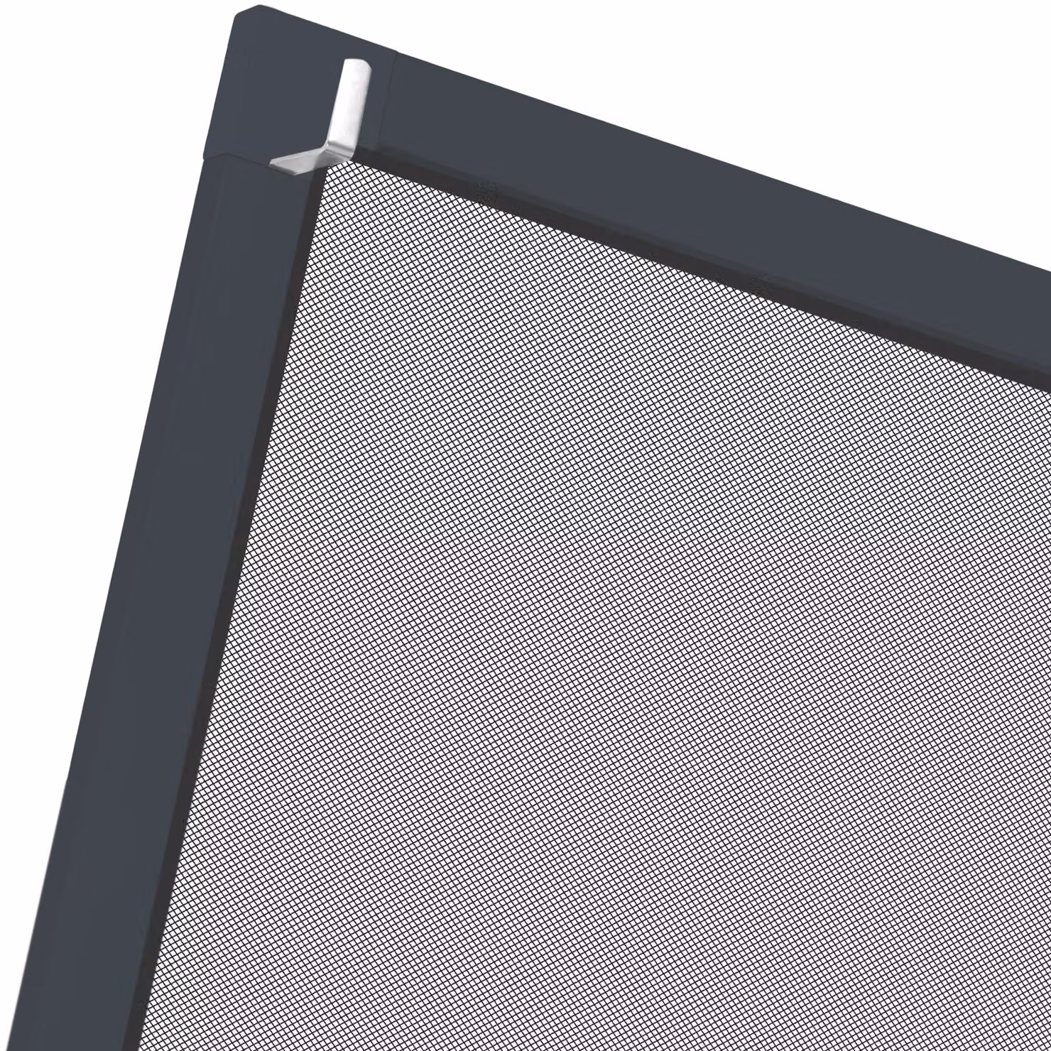 Zanzariera per finestre con telaio in alluminio TecTake colore antracite – 1