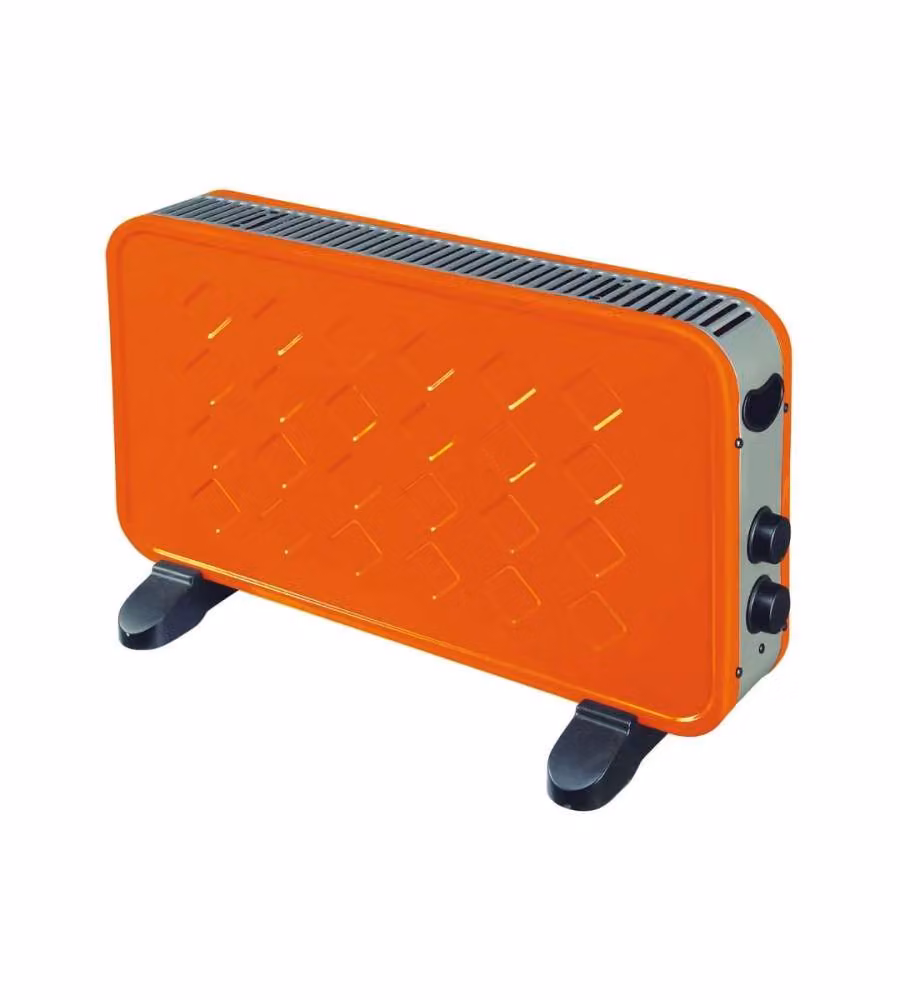 Niklas Termoconvettore Biscotto Arancione 2000W - 60x10x35 cm