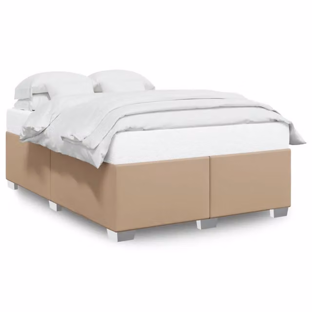 Letto matrimoniale | Letto per adulti | Giroletto Cappuccino 160x200 cm in Similpelle