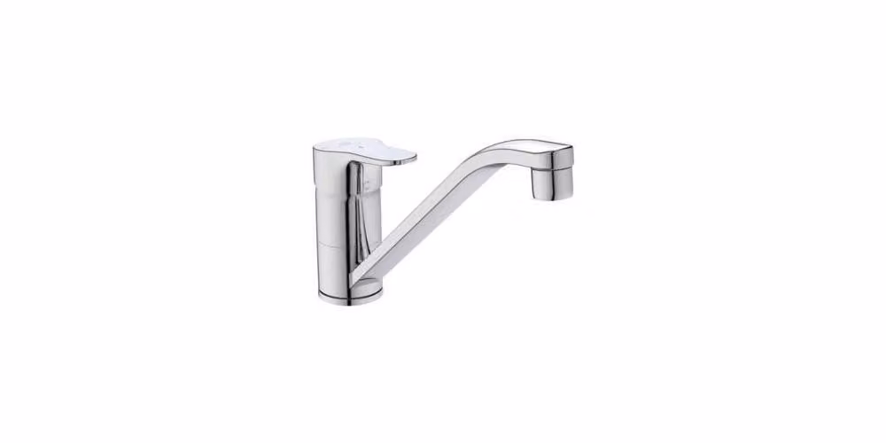 CERABASE BlueStart rubinetto miscelatore da cucina 226 mm proiezione cromo cromo