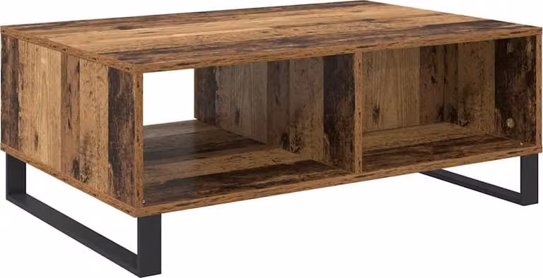 Tavolino da salotto Legno vecchio 90 x 60 x 35 cm