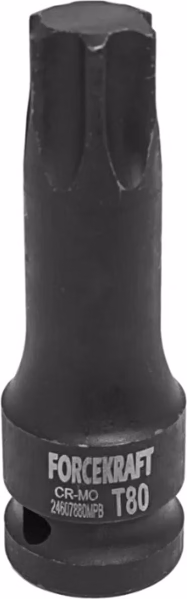 Forcekraft Inserti per avvitatori a percussione TORX T80 1/2"