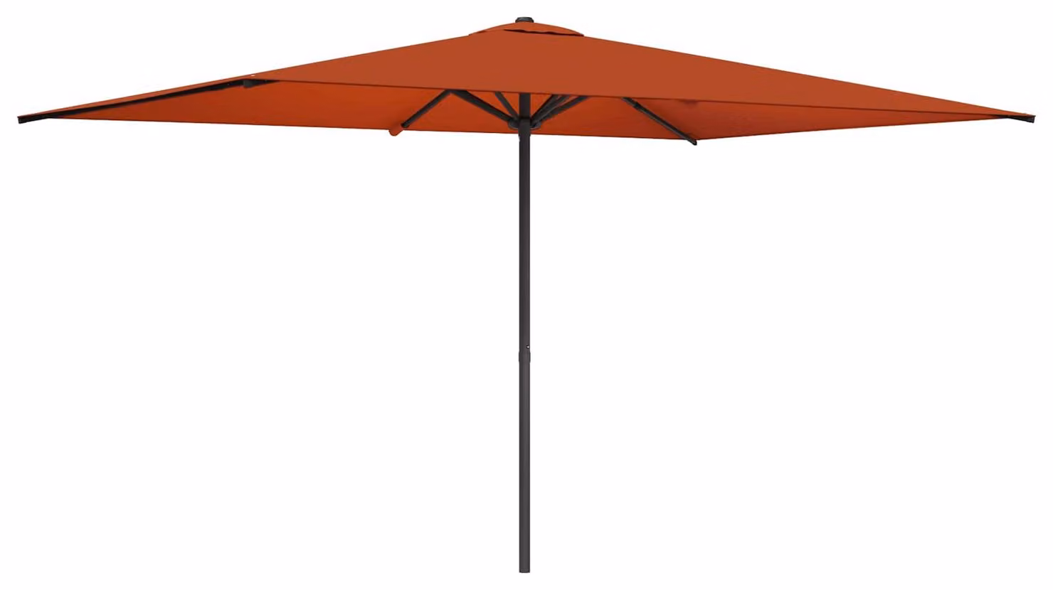 Ombrello da giardino 200 x 300 cm Poliestere Rettangolare