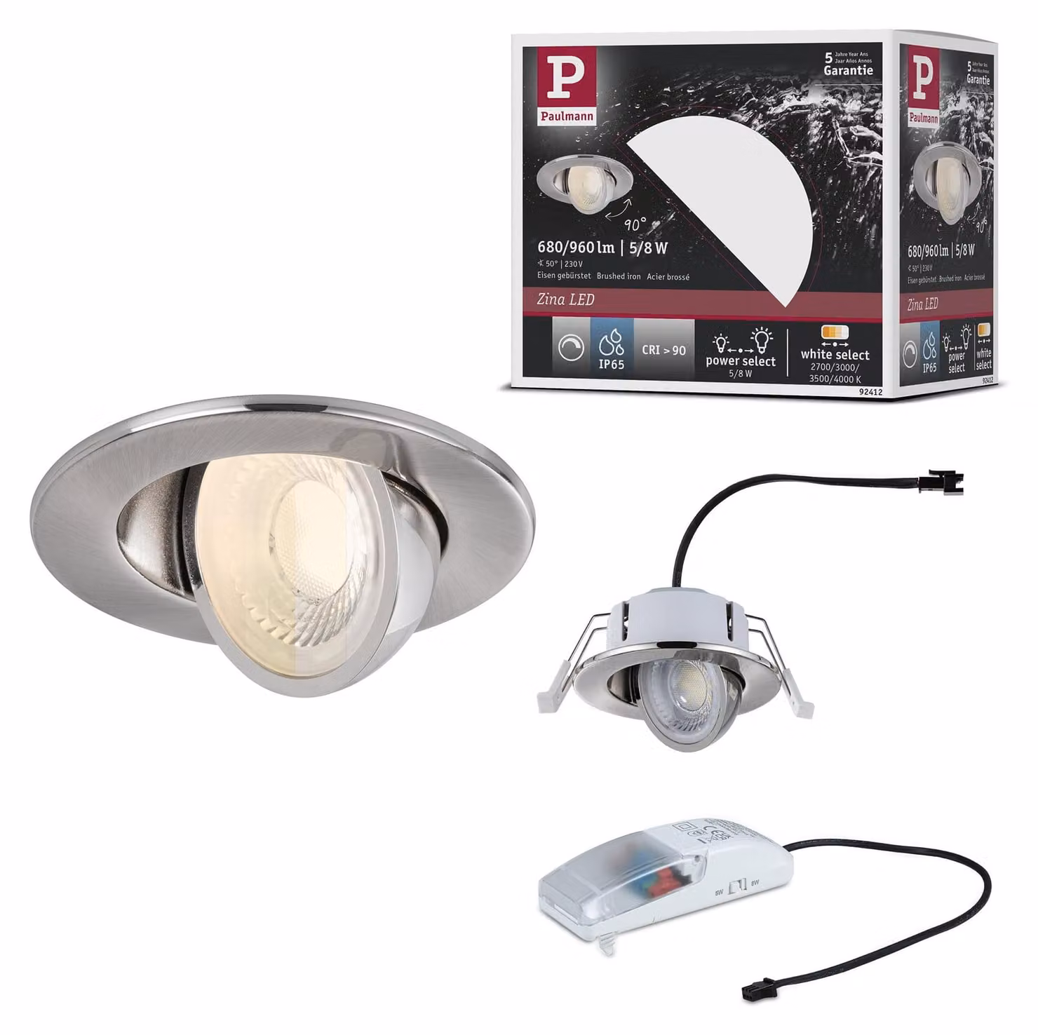 Lampada da incasso a LED Paulmann Zina
