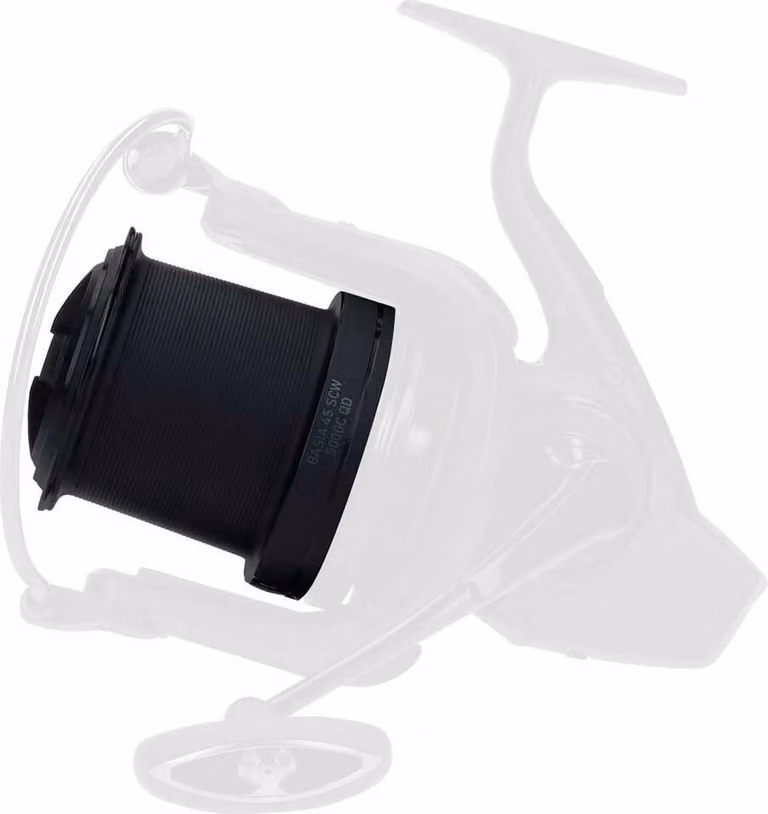 Daiwa Basia Carp 45 Scw Qd Spare Spool Nero Nero Taglia unica