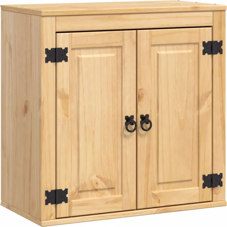 Armadietto SKI Marrone Miele 60 x 32 x 60 cm Pino massello