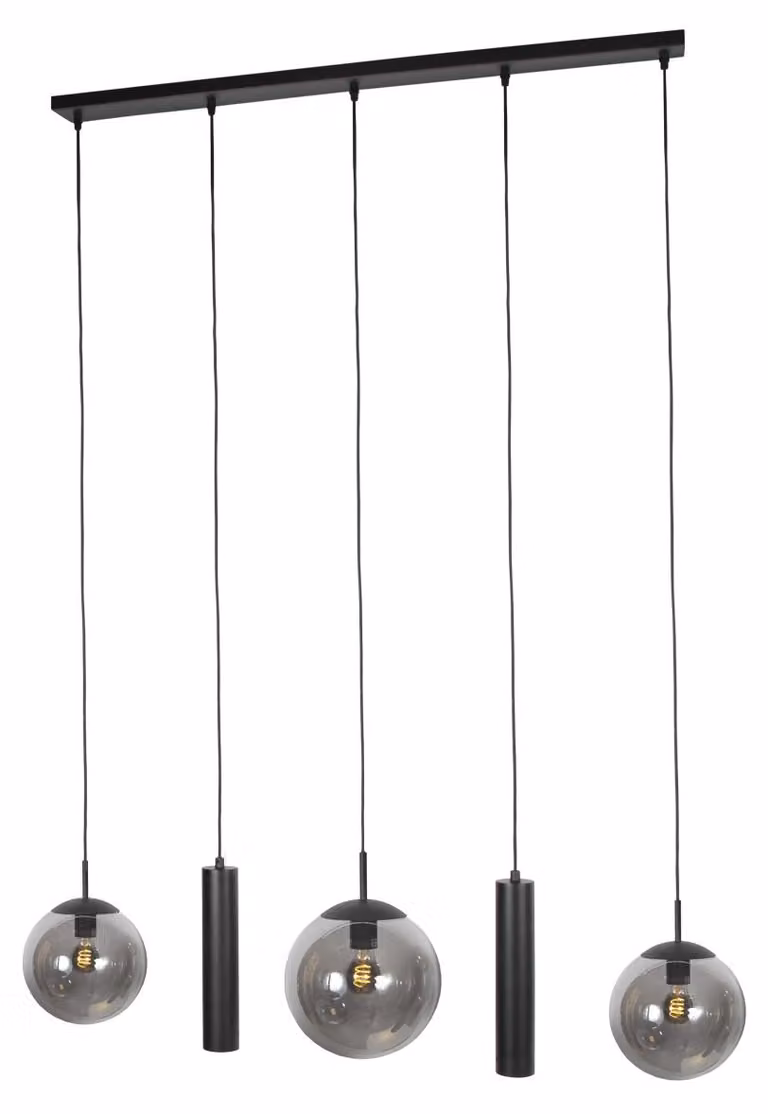 Lampada a sospensione - nero - Bollique - lampada di design - E27_GU10 - 4847ZW - Steinhauer