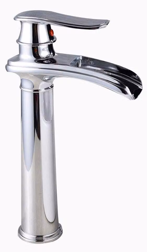Solidchoice - Rubinetto per lavabo in ottone con funzione cascata per il bagno