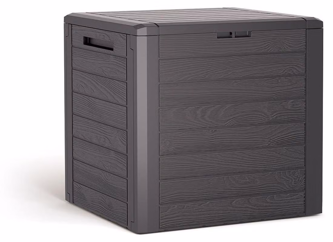 Prosperplast WOODEBOX marrone 140L - cassetta da giardino