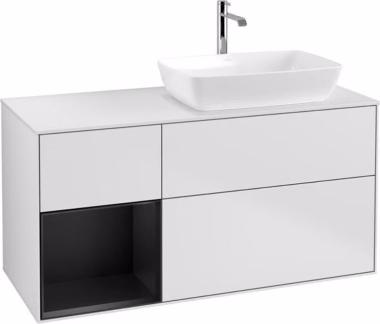 Mobile V&B Finion 120 cm, Pl w m, Reg bla m Lac, wh. m Lac