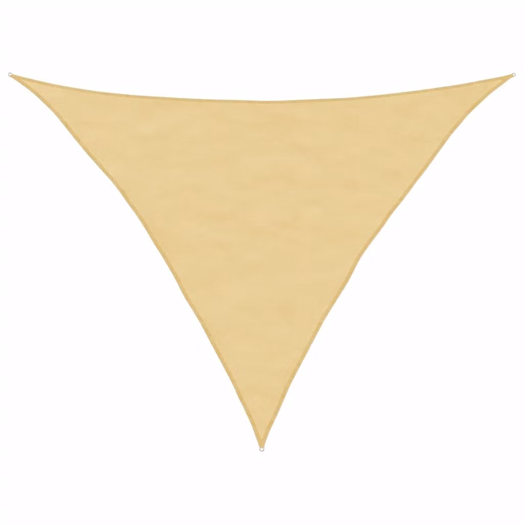 Vela Parasole Sabbia 2,5x2,5x3,5 m 100% Poliestere Oxford