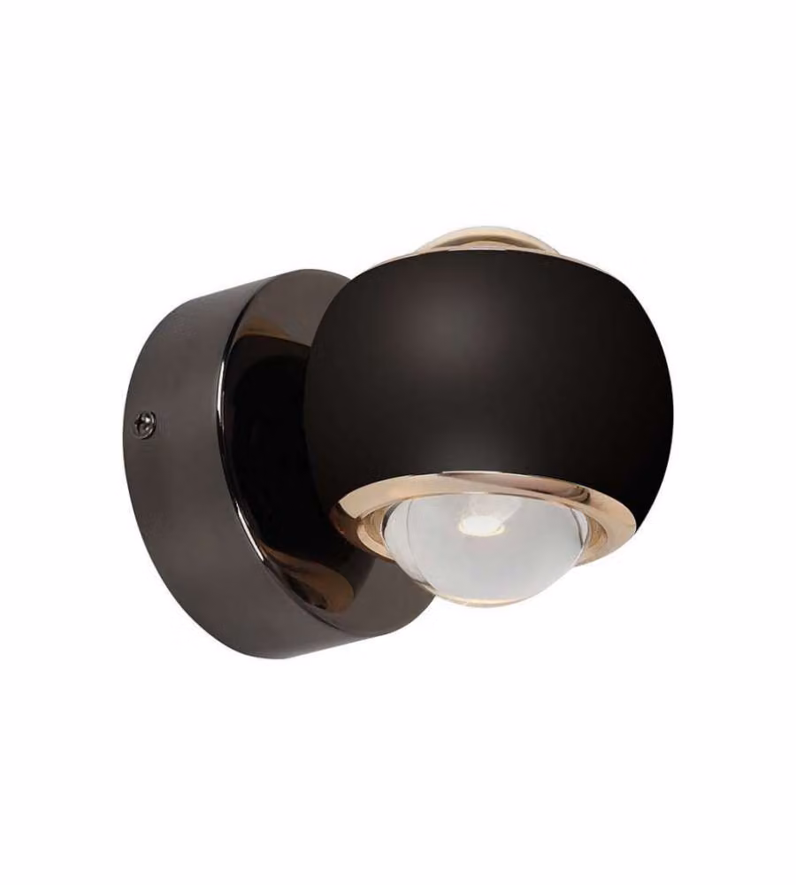 V-TAC Lampada LED Da Muro 10W con Doppio Fascio Luminoso Colore Nero 3000K