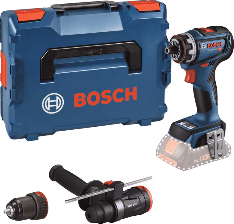 BOSCH Professional 06019K6204 BOSCH Professional GSR 18V-90 FC Set di trapani avvitatori a batteria 18,0 V, senza batteria