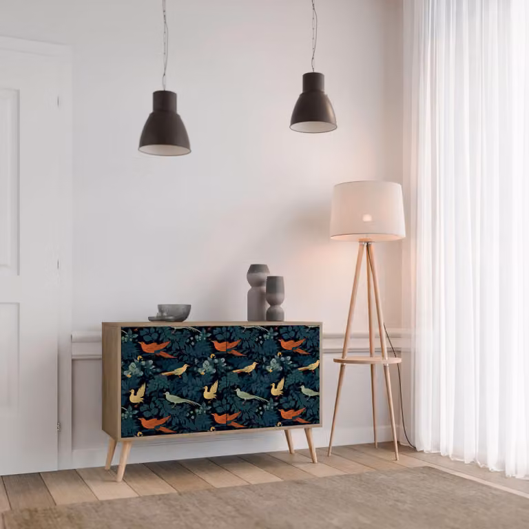 Cassettiera Spacerebels a 2 ante - credenza cassettiera - credenza alta - mobile guardaroba - soggiorno camera da letto - 57,5×111×42 (HxLxP)