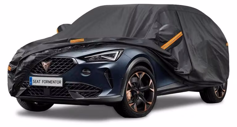 Copertura impermeabile e traspirante per auto, compatibile con Seat/Cupra Formentor (2020-2025), colore nero