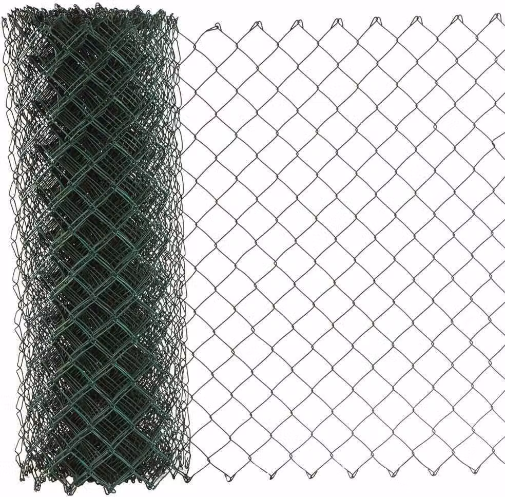 AGROFER 4eck60x2,8x1000, pannello in PVC verde RAL 6005, lunghezza 15 metri