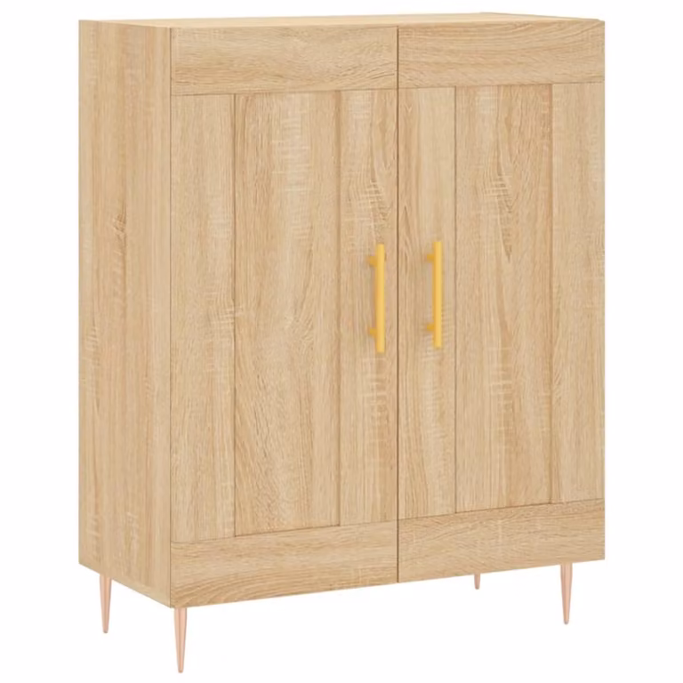 Credenza Rovere Sonoma 69,5x34x90 cm in Legno Multistrato