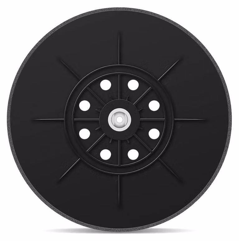 Disco abrasivo da 225 mm con 8 fori, per levigatrici a collo lungo, levigatrici a muro e levigatrici per pavimenti, confezione da 1 pezzo