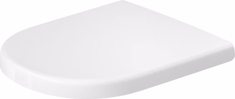 Siège de WC Duravit D-Code, 420x360mm, avec dispositif d'abaissement automatique, blanc brillant, 0028390000, 0028390000