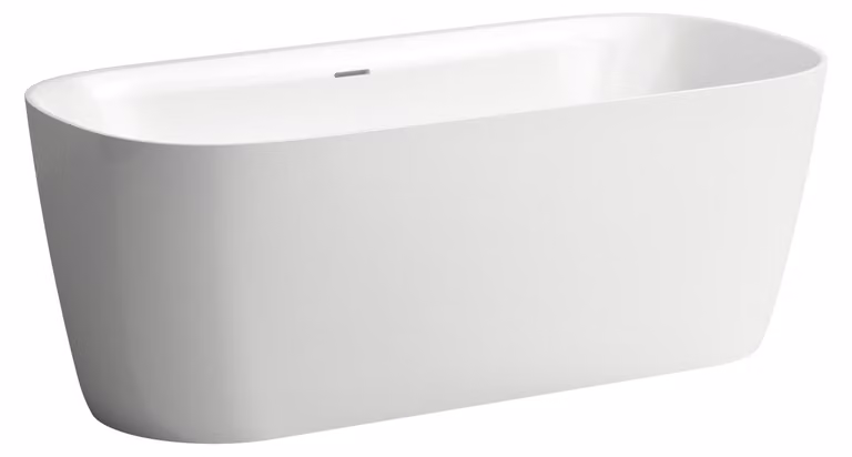LAUFEN MEDA Baignoire en pose libre, Marbond, 1600x750x590mm, H221112, H2211120000001, H2211120000001