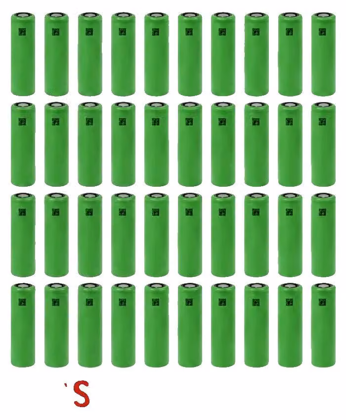 Batterie agli ioni di litio, capacità 3000mAh, corrente di scarica 30A, batteria VTC6, confezione da 40