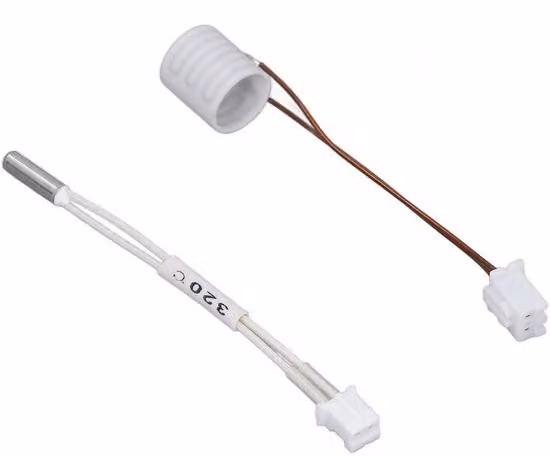 Sensore termistore ad alta temperatura - Ricambio - Anello riscaldante in Vetroceramica - Anello riscaldante da 60 watt - Metallo resistente al calore - Sensore di temperatura