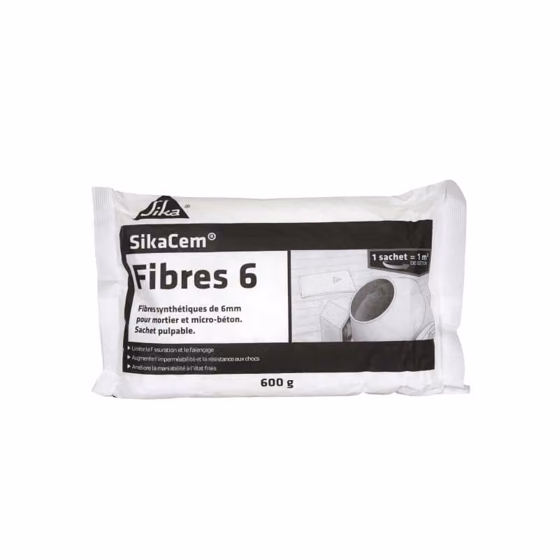 SIKA SikaCem Fiber 6 Fibre strutturali microsintetiche - 600 g